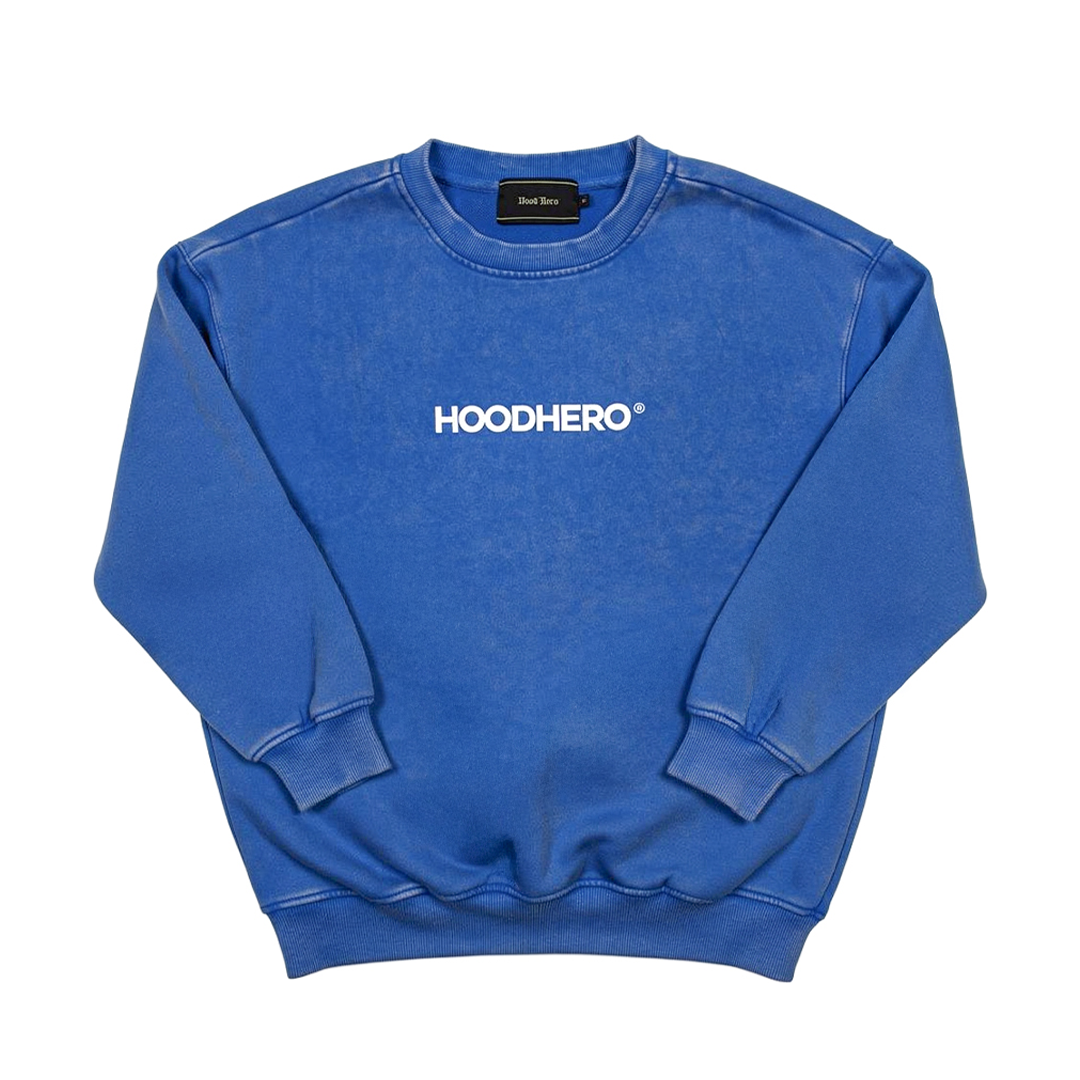 Crewneck Street Peak - Blue
